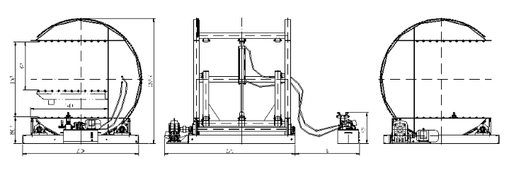 Plate Overturning Machine